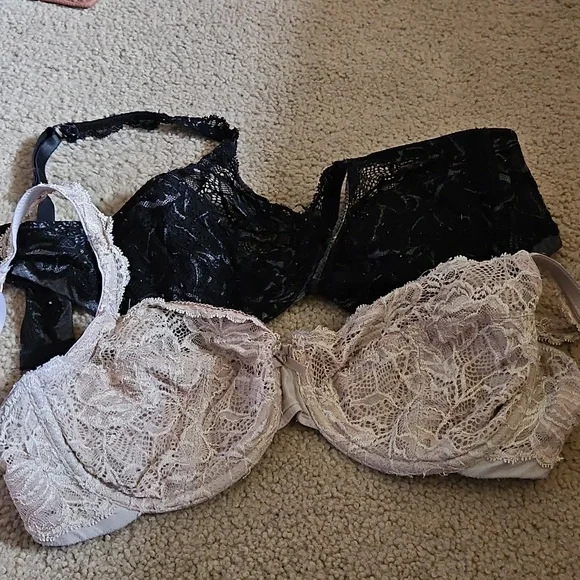 Bali 8 Assorted Lace & Solid Bras 36C Bundle - Picture 2 of 14
